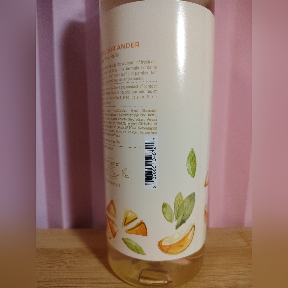 Thymes Mandarin Coriander Hand Wash Refill - 24.5 Fl Oz - Picture 10 of 11